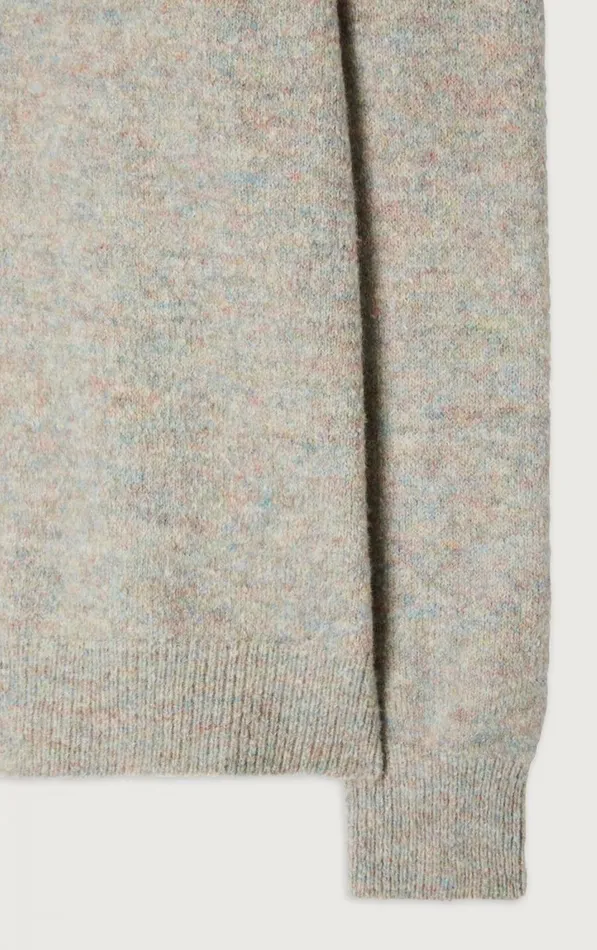 Jumper Pyatury Grey Multimelange Men American Vintage Jumpers and Cardigans Jumper Pyatury Grey Multimelange Men American Vintage Jumpers and Cardigans