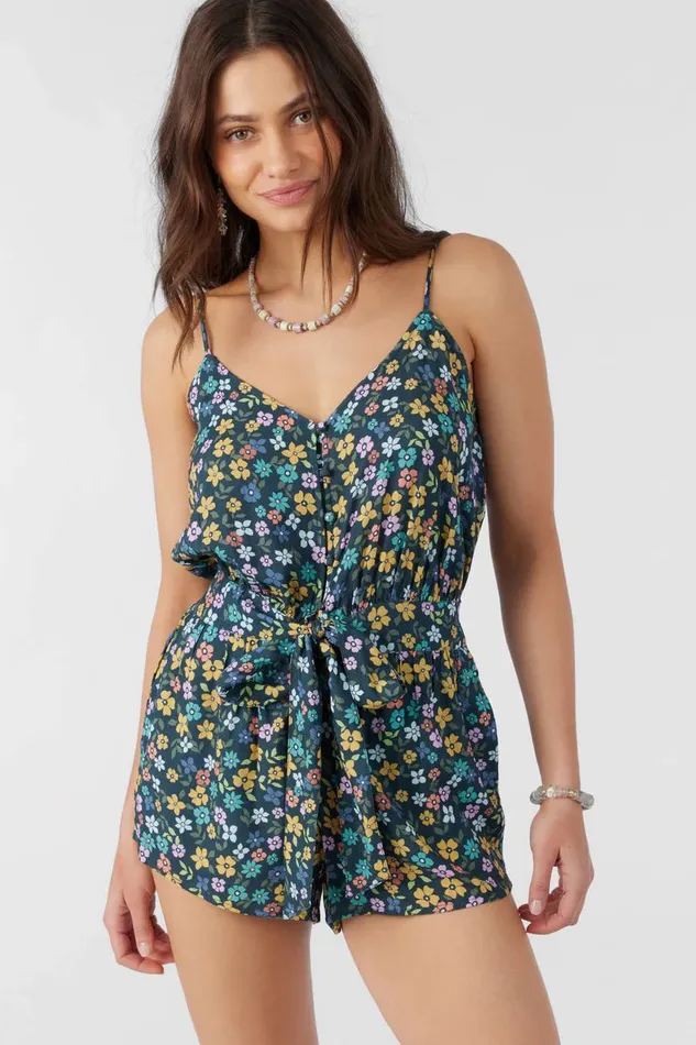 KASEN LAYLA FLORAL ROMPER Multi Clr Women O039NEILL Clothing