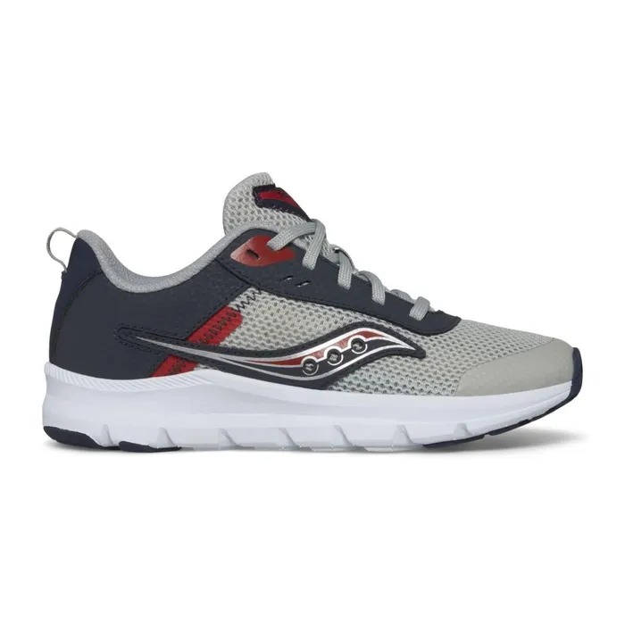 Kids Axon Kdz Sneaker Greynavyred Saucony