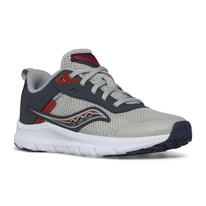 Kids Axon Kdz Sneaker Greynavyred Saucony