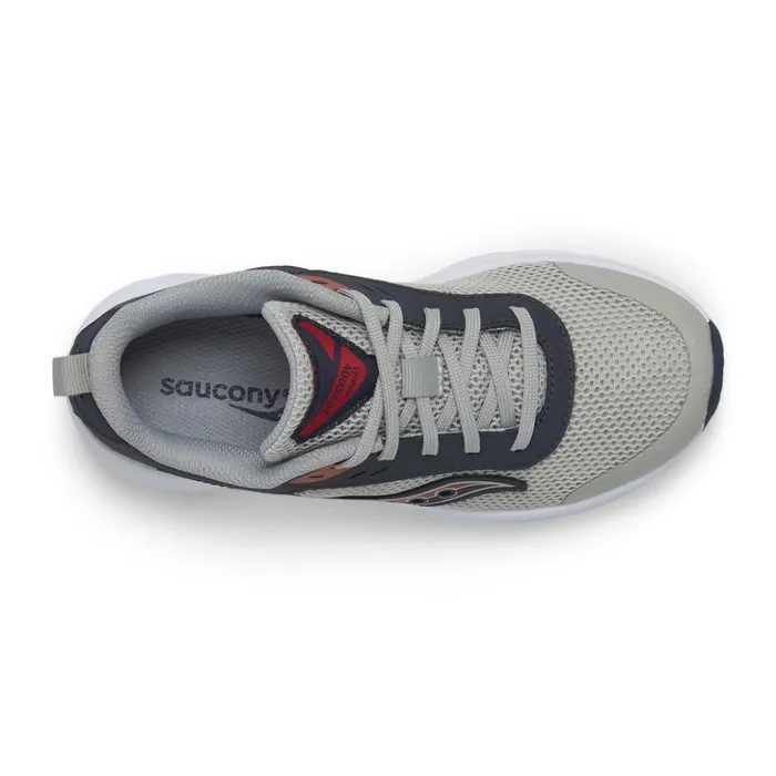 Kids Axon Kdz Sneaker Greynavyred Saucony