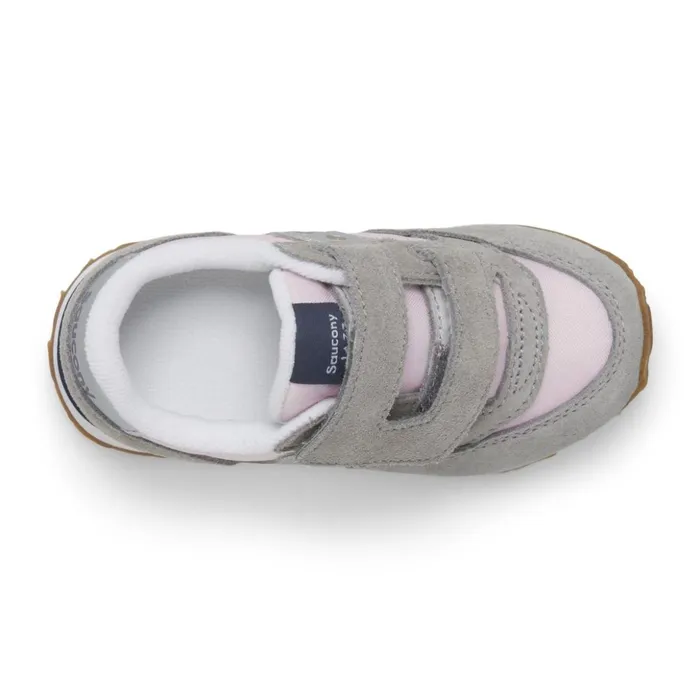 Kids Baby Jazz Hook and Loop Sneaker Blushgraysilver Saucony
