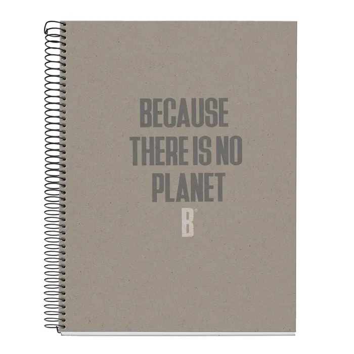 Kids Notebook A4 Because Grey Ecoalf Cases