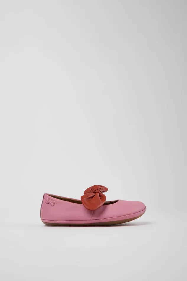 Kids Right Pink And Red Ballerinas For Kids Camper Ballerinas Kids Right Pink And Red Ballerinas For Kids Camper Ballerinas