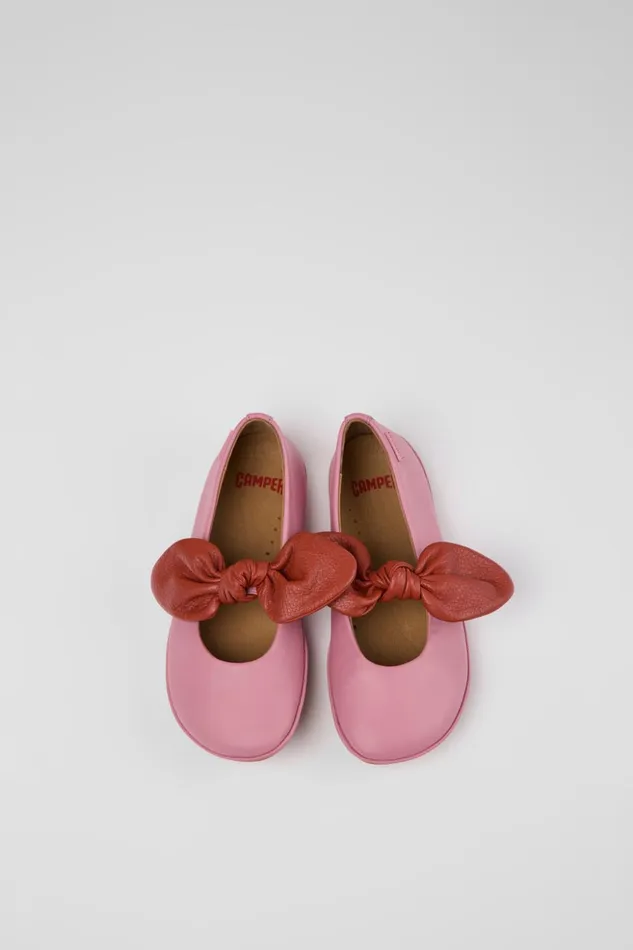 Kids Right Pink And Red Ballerinas For Kids Camper Ballerinas Kids Right Pink And Red Ballerinas For Kids Camper Ballerinas