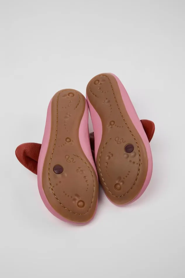 Kids Right Pink And Red Ballerinas For Kids Camper Ballerinas Kids Right Pink And Red Ballerinas For Kids Camper Ballerinas