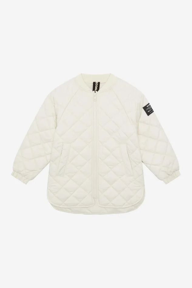 Kids White Eolia Jacket Ecoalf Coats And Jackets