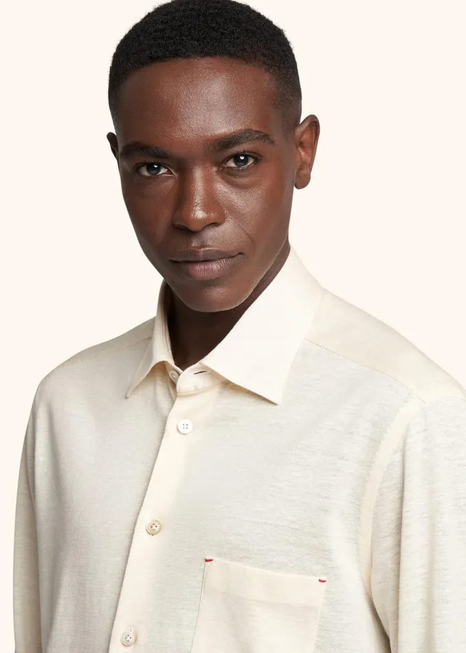 Kiton Shirts NERANO 8211 SHIRT LINEN 8211 Men Kiton Shirts NERANO 8211 SHIRT LINEN 8211 Men
