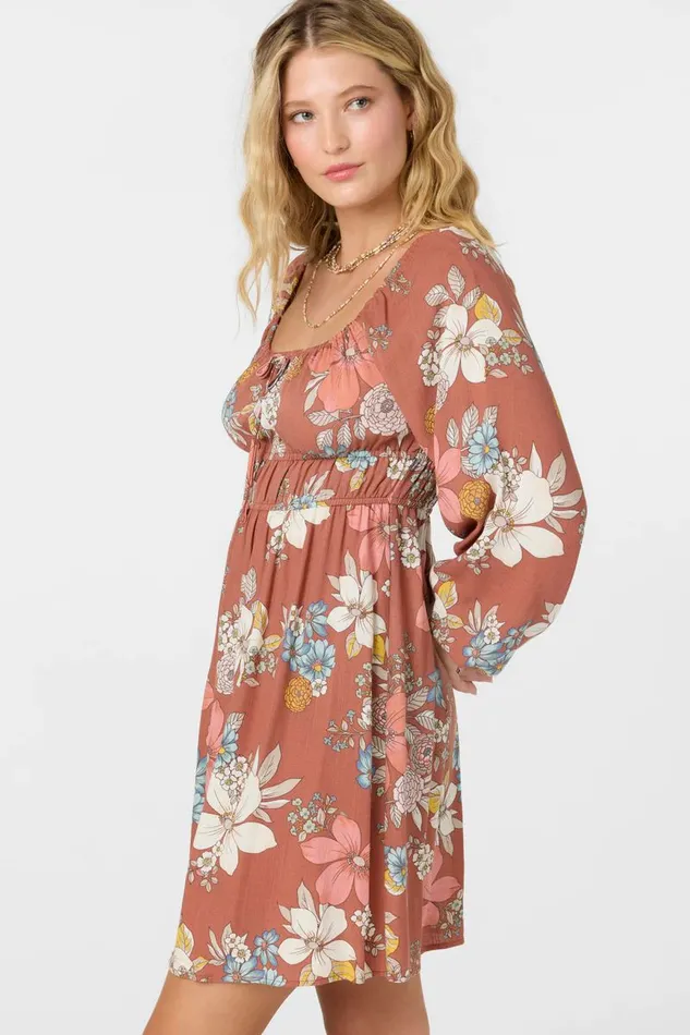 LAYNA SHORT DRESS Cedar Wood Women O039NEILL Clothing