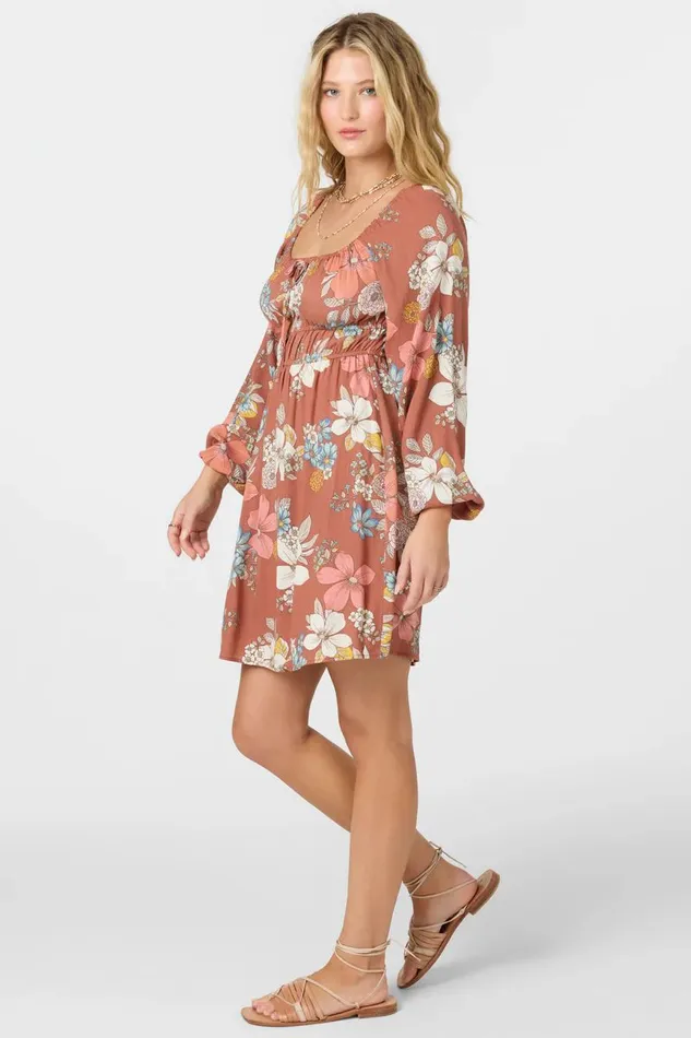 LAYNA SHORT DRESS Cedar Wood Women O039NEILL Clothing