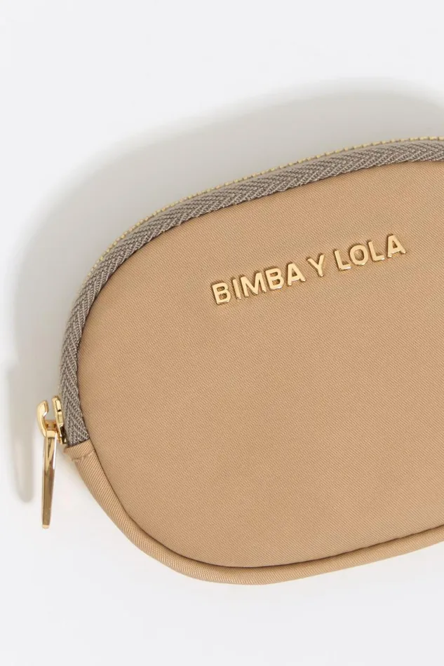 Light Camel Nylon Oval Coin Purse Light Camel Women Bimba Y Lola Wallets And Coin Purses Light Camel Nylon Oval Coin Purse Light Camel Women Bimba Y Lola Wallets And Coin Purses