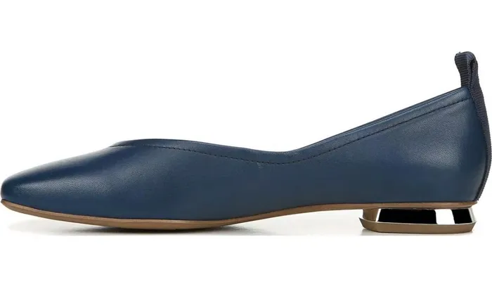 Loafers Women Franco Sarto Franco Ailee Flat Lapis Blue Leather