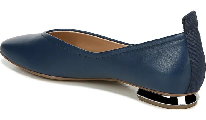 Loafers Women Franco Sarto Franco Ailee Flat Lapis Blue Leather