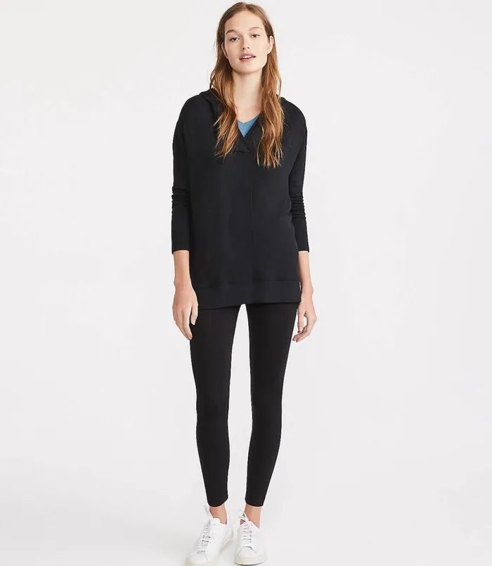 LOFT Lou and Grey Essential Leggings Black Women Loungewear