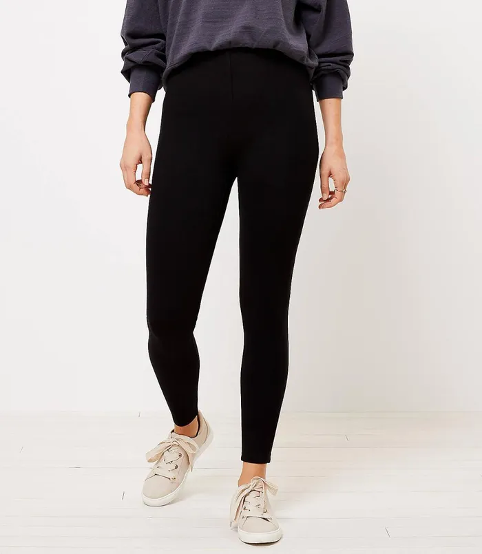 LOFT Sculpt Leggings Black Women Loungewear