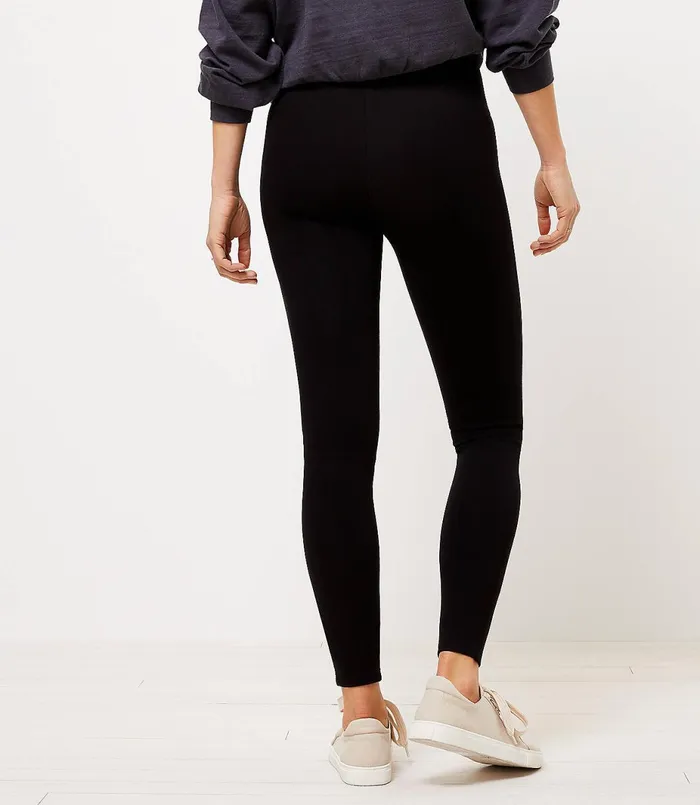 LOFT Sculpt Leggings Black Women Loungewear