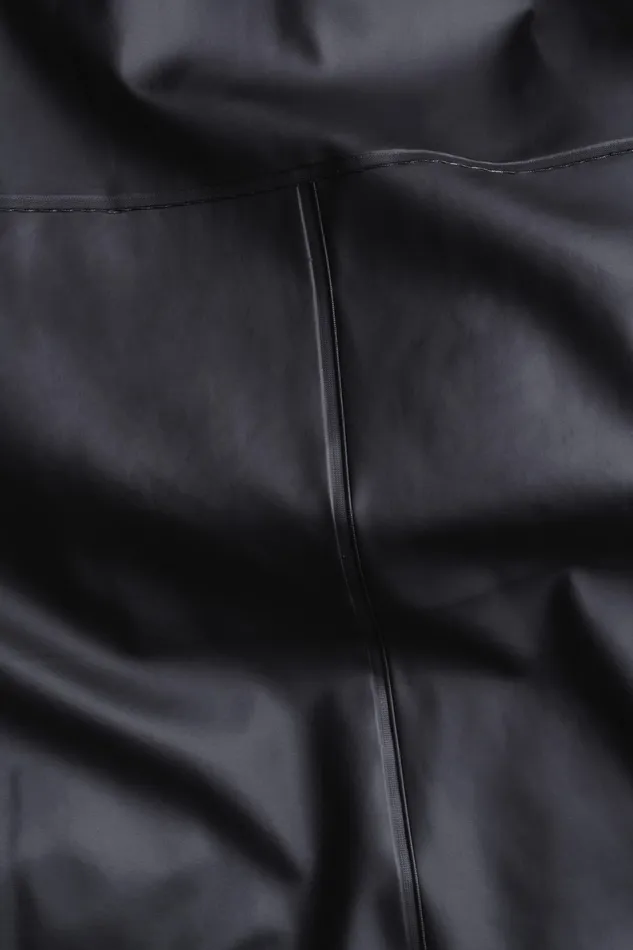 Long Raincoats Women Stutterheim Stockholm Long Winter Jacket Black