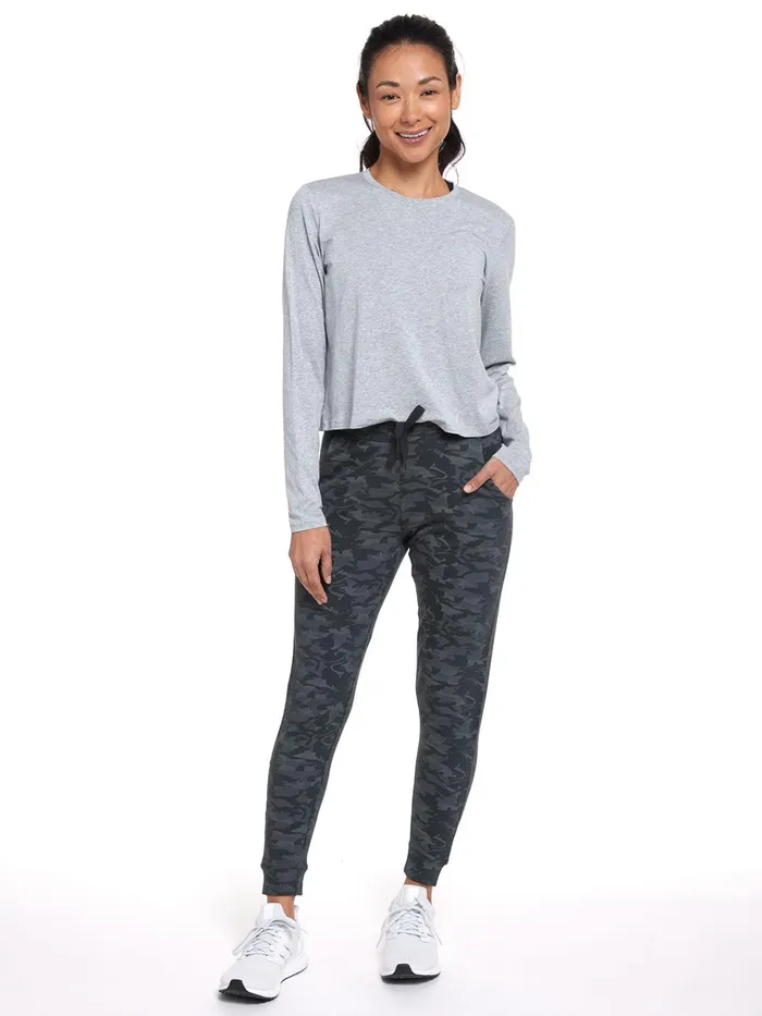 Lounge Women Tasc Performance Varsity Brushed Lightweight Jogger