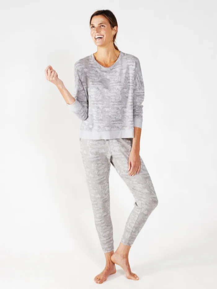 Lounge Women Tasc Performance Varsity Brushed Lightweight Jogger