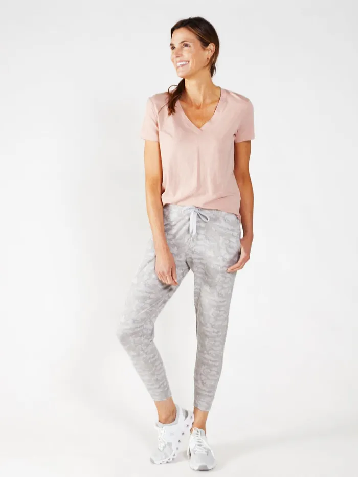 Lounge Women Tasc Performance Varsity Brushed Lightweight Jogger