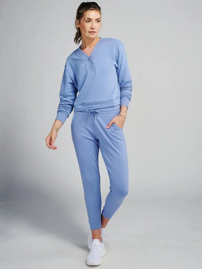 Lounge Women Tasc Performance Varsity Brushed Lightweight Jogger