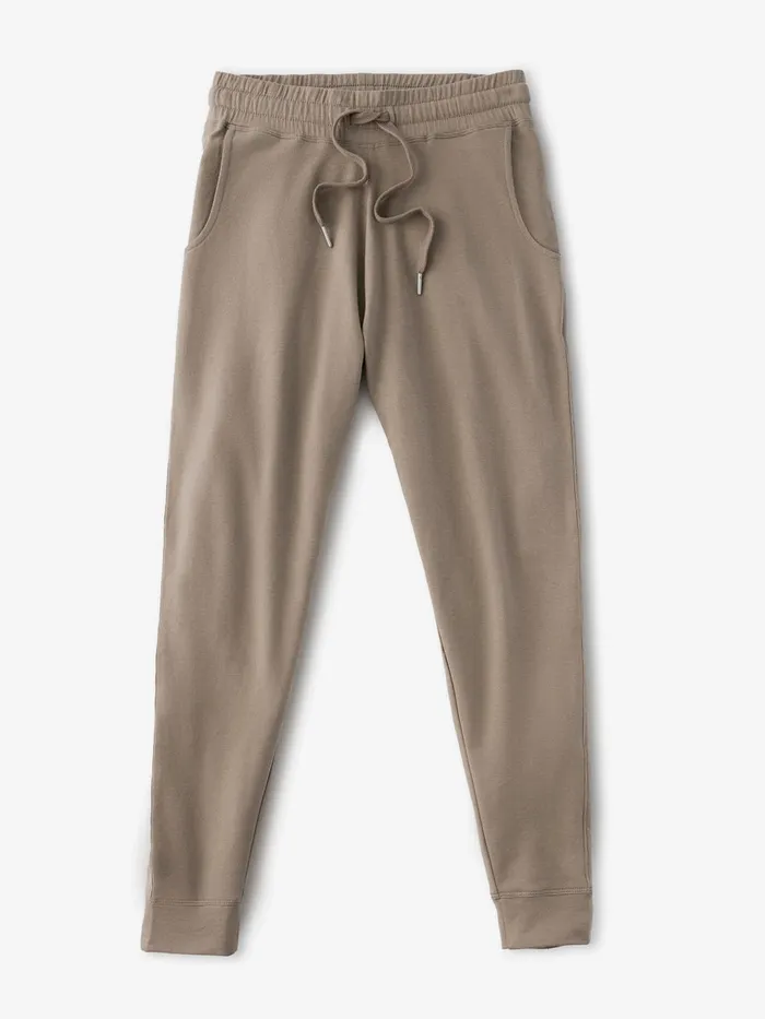 Lounge Women Tasc Performance Varsity Brushed Lightweight Jogger