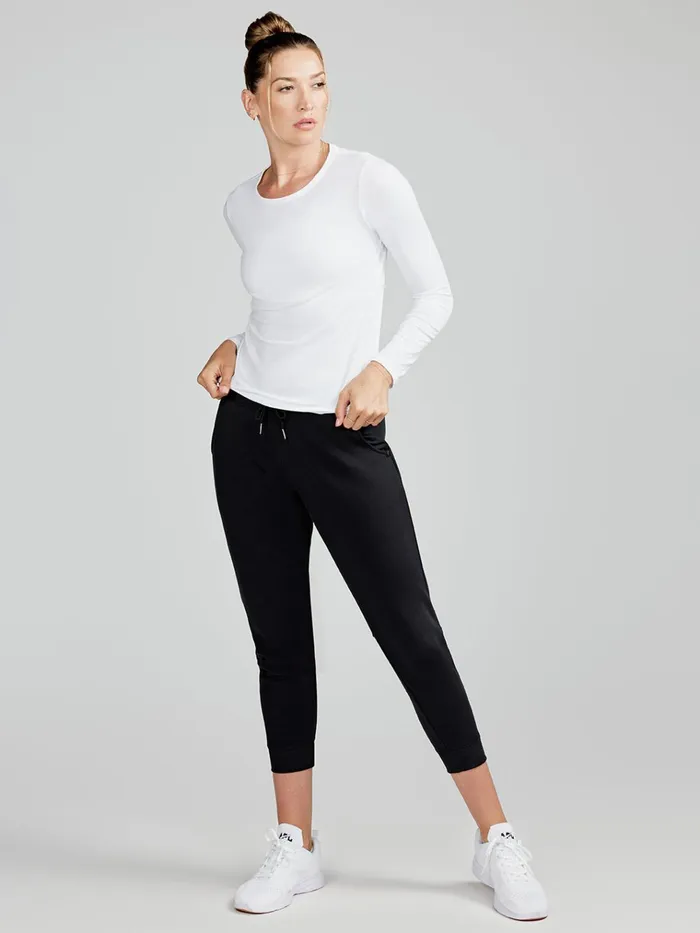 Lounge Women Tasc Performance Varsity Brushed Lightweight Jogger