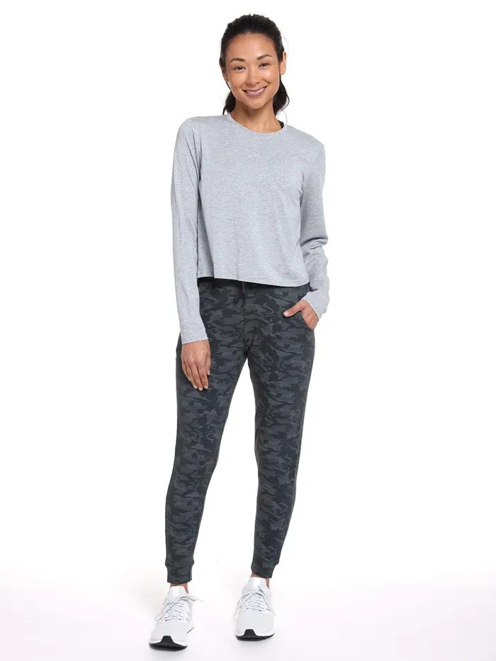 Lounge Women Tasc Performance Varsity Brushed Lightweight Jogger