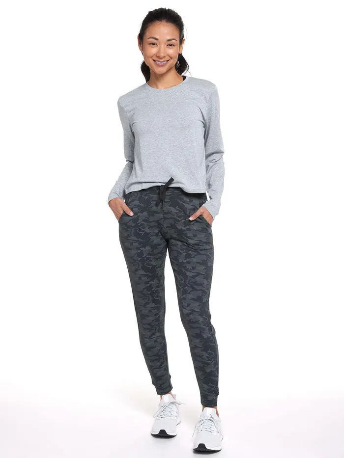 Lounge Women Tasc Performance Varsity Brushed Lightweight Jogger