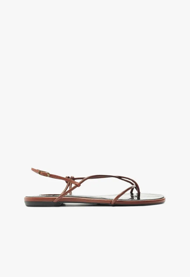Malta Flat Sandal Black Women Schutz Shoes Flats