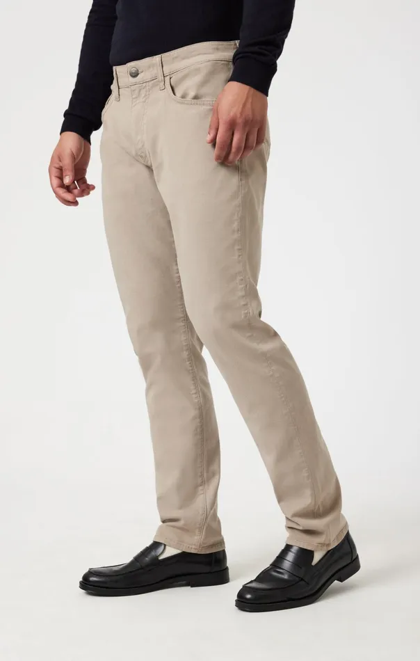 Marcus Slim Straight Leg In Latte Luxe Twill Men Mavi Jeans Pants Marcus Slim Straight Leg In Latte Luxe Twill Men Mavi Jeans Pants