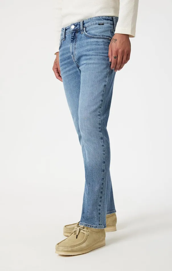 Marcus Slim Straight Leg In Light Brushed Classic Blue Men Mavi Jeans Denim Marcus Slim Straight Leg In Light Brushed Classic Blue Men Mavi Jeans Denim