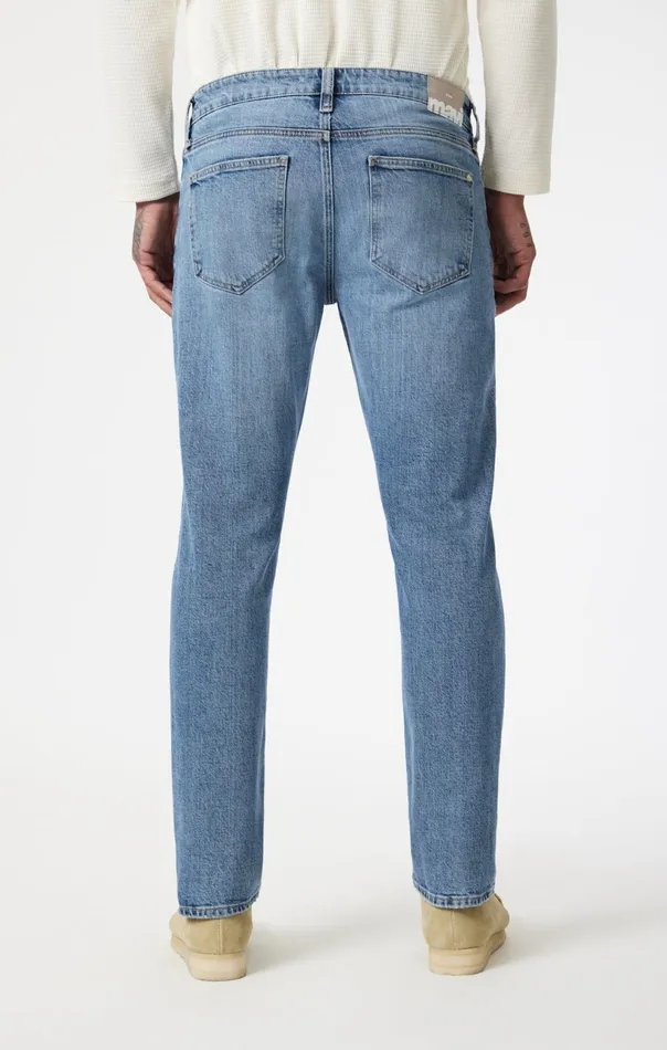 Marcus Slim Straight Leg In Light Brushed Classic Blue Men Mavi Jeans Denim Marcus Slim Straight Leg In Light Brushed Classic Blue Men Mavi Jeans Denim