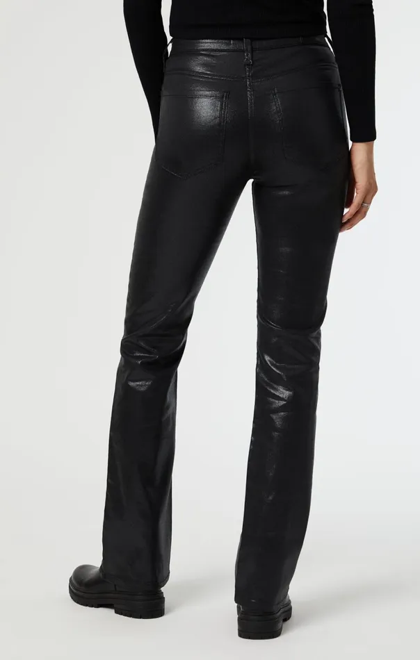 Maria Button Up Flare In Black Jeather Women Mavi Jeans Pants Maria Button Up Flare In Black Jeather Women Mavi Jeans Pants