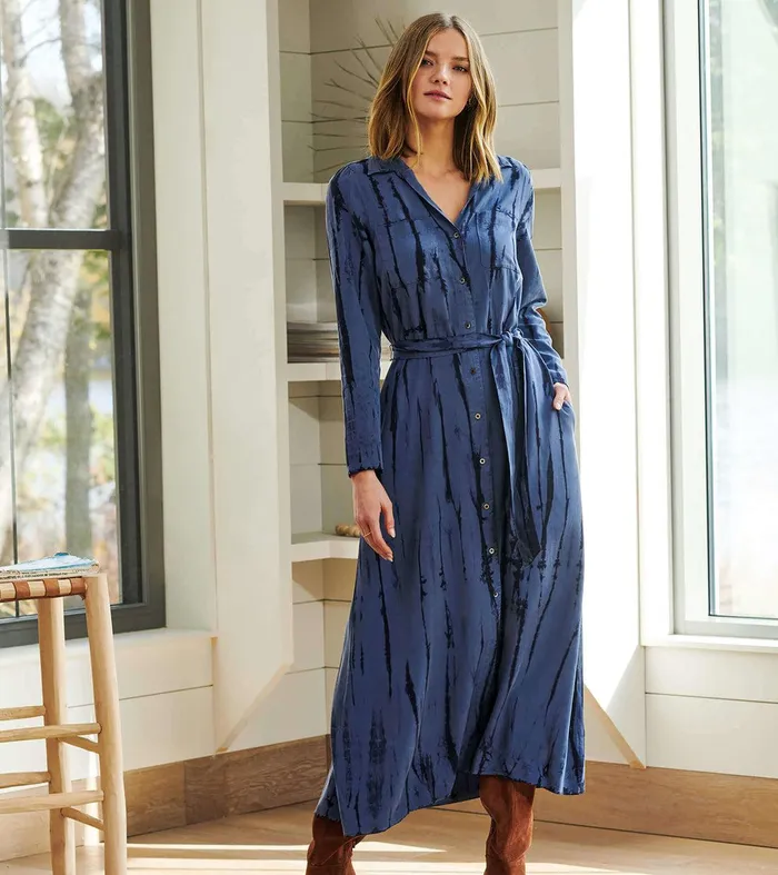 Maxi Shirt Dress 8211 Into The Deep Hatley