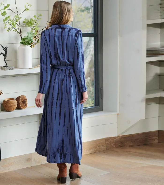 Maxi Shirt Dress 8211 Into The Deep Hatley