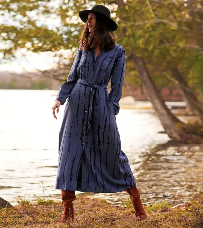 Maxi Shirt Dress 8211 Into The Deep Hatley