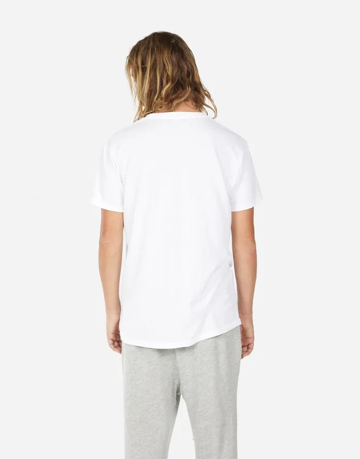 Men039s Sadler Spray Happyface White Lauren Moshi Tees