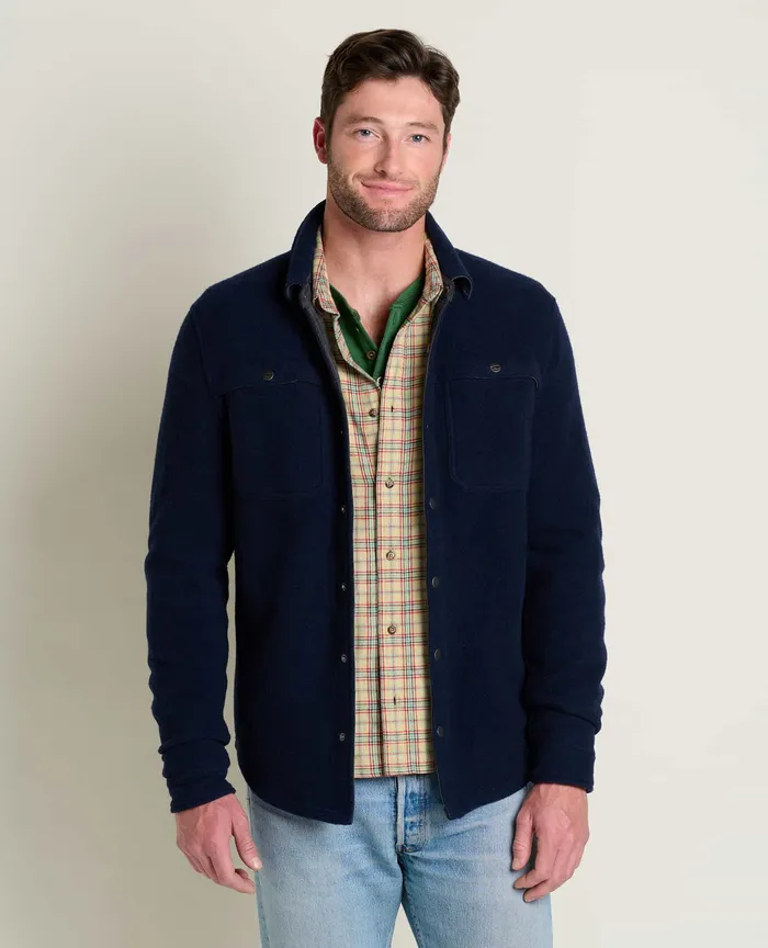Men8217s ToadandCo Kennicott Shirt Jacket True Navy Jackets and Layers