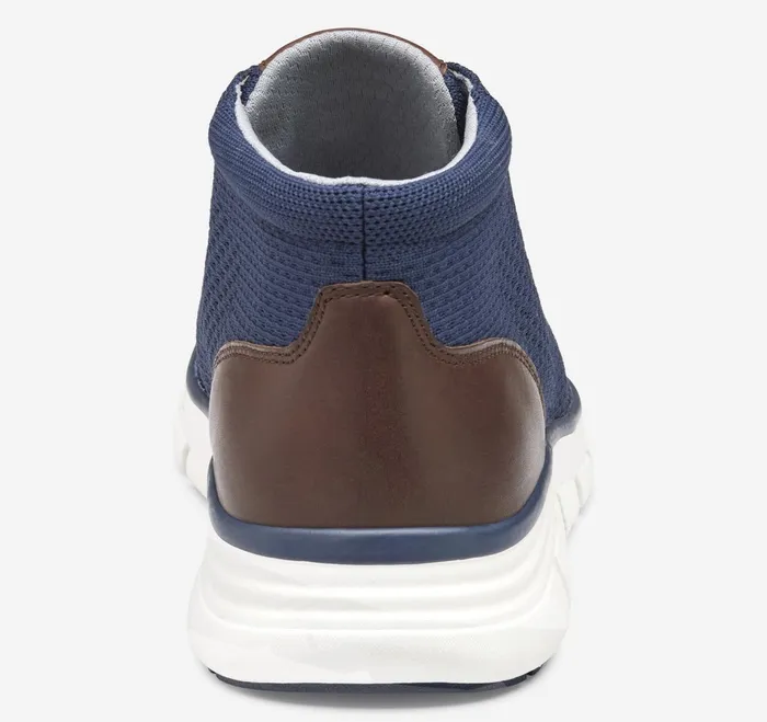 Men Amherst Lug Knit Chukka Boot Navy Knit JohnstonandMurphy LaceUps Men Amherst Lug Knit Chukka Boot Navy Knit JohnstonandMurphy LaceUps