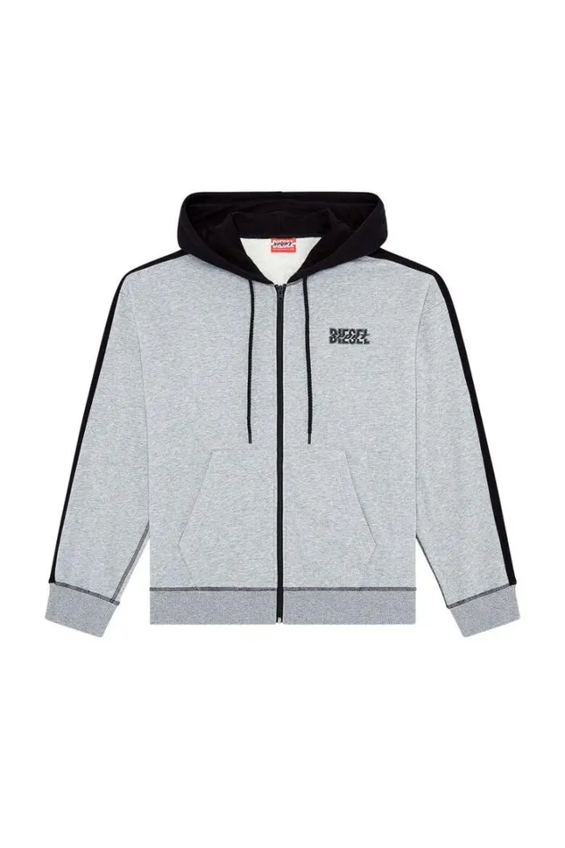 Men AmstAbramHt32 Greyblack Diesel Sweaters Men AmstAbramHt32 Greyblack Diesel Sweaters