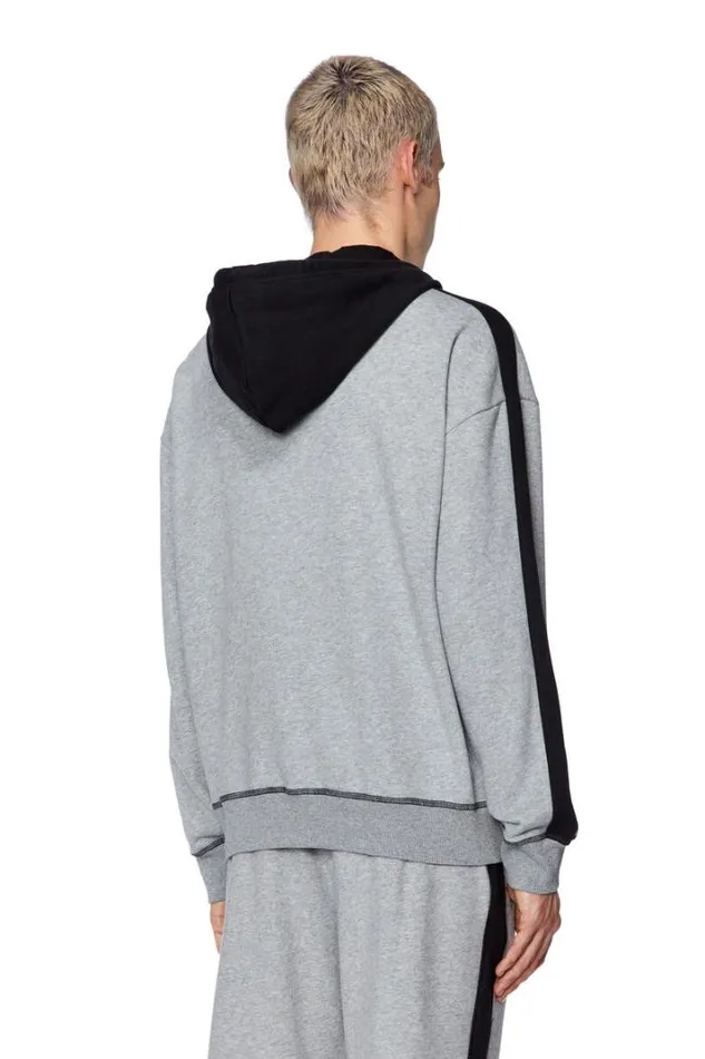 Men AmstAbramHt32 Greyblack Diesel Sweaters Men AmstAbramHt32 Greyblack Diesel Sweaters