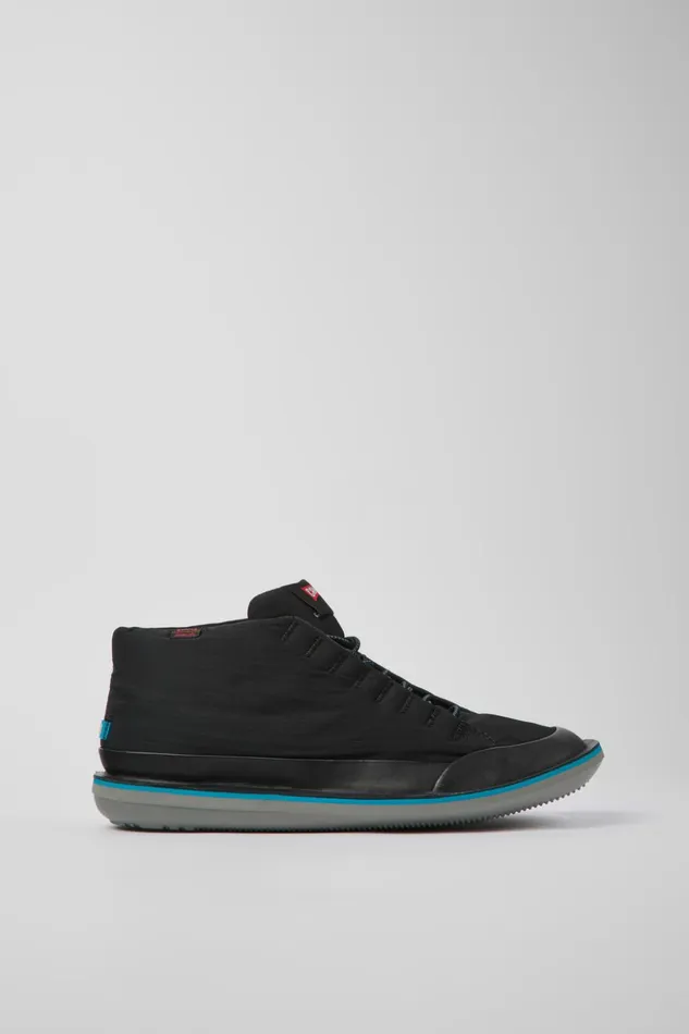 Men Beetle PrimaLoft Black Textile And Nubuck Ankle Boots Camper Ankle Boots Men Beetle PrimaLoft Black Textile And Nubuck Ankle Boots Camper Ankle Boots