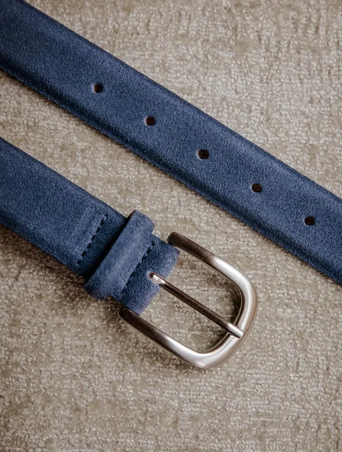 Men Belts Bobbies Recife Midnight Blue Men Belts Bobbies Recife Midnight Blue