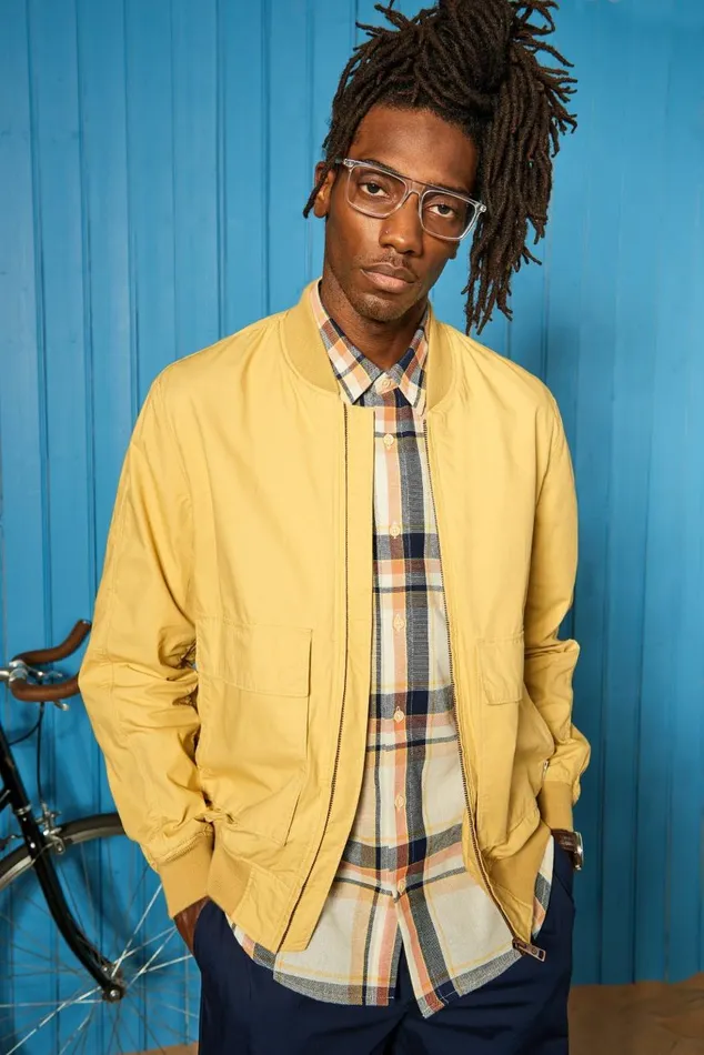 Men Ben Sherman Harrington Jackets Signature Harrington Jacket 8211 Sand