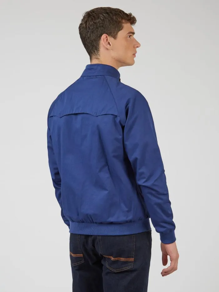 Men Ben Sherman Jackets and Outerwear Signature Harrington Jacket 8211 Royal