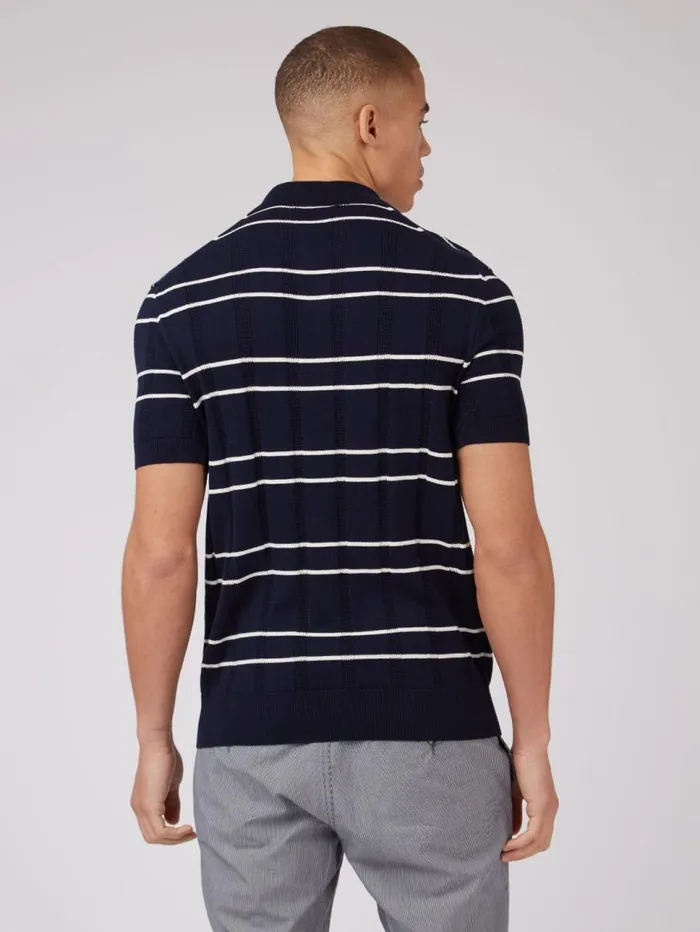 Men Ben Sherman Mod Knit Polos B By Relaxed Knit Polo 8211 Marine Men Ben Sherman Mod Knit Polos B By Relaxed Knit Polo 8211 Marine