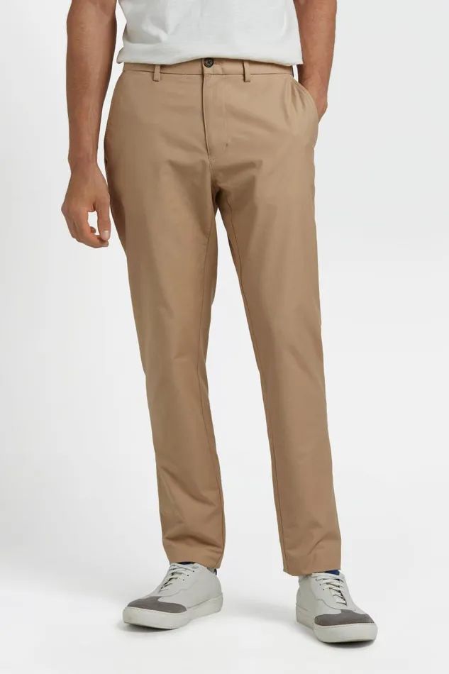 Men Ben Sherman Pants and Chinos Everyday Slim Fit Chino Pant 8211 Sand