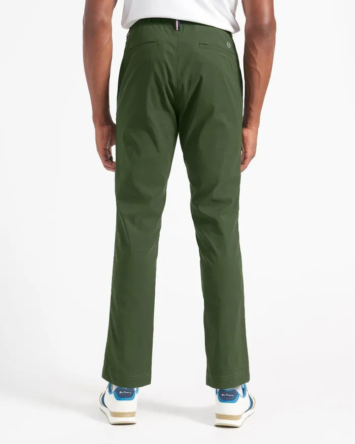 Men Ben Sherman Pants and Chinos Green Pant