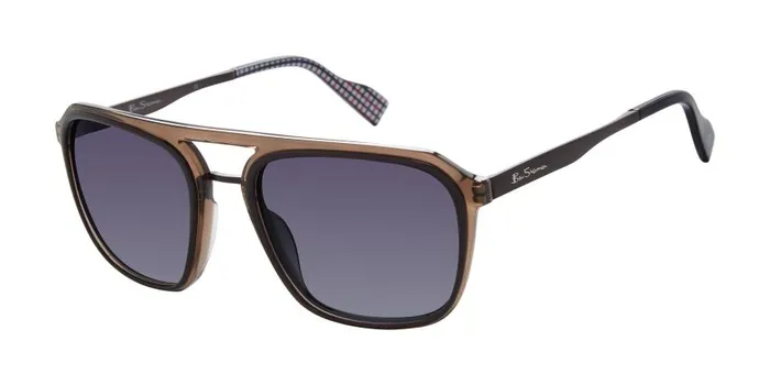 Men Ben Sherman Sunglasses Coleman Polarized Gradient Eco Sunglasses 8211 Black